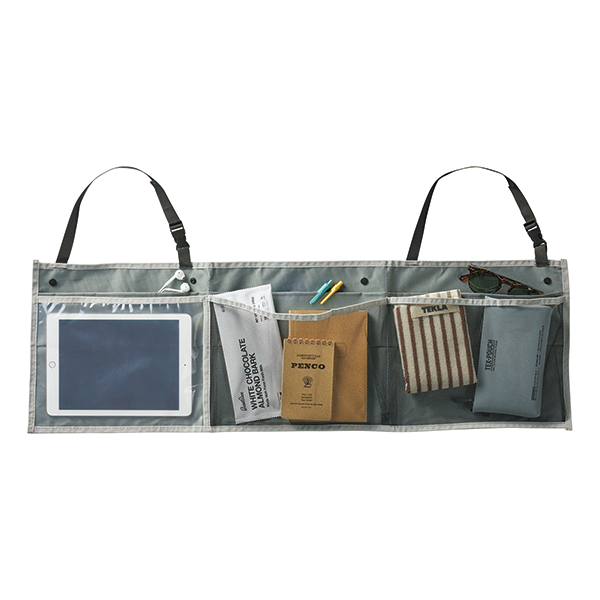 オリジナル　カーニモ　バッグになる収納ロングポケット