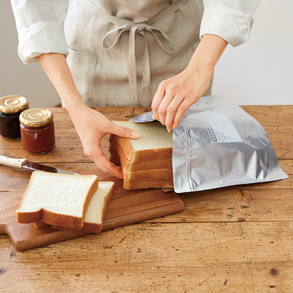 オリジナル おいしく保存!アルミジッパーバッグ3枚組