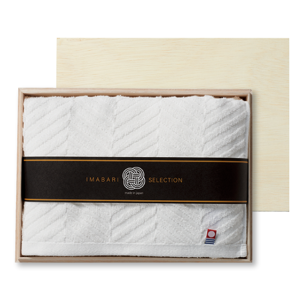オリジナル　木箱入　今治の逸品バスタオル