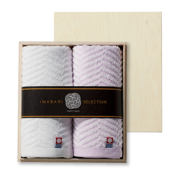 オリジナル　木箱入　今治の逸品フェイスタオルセット