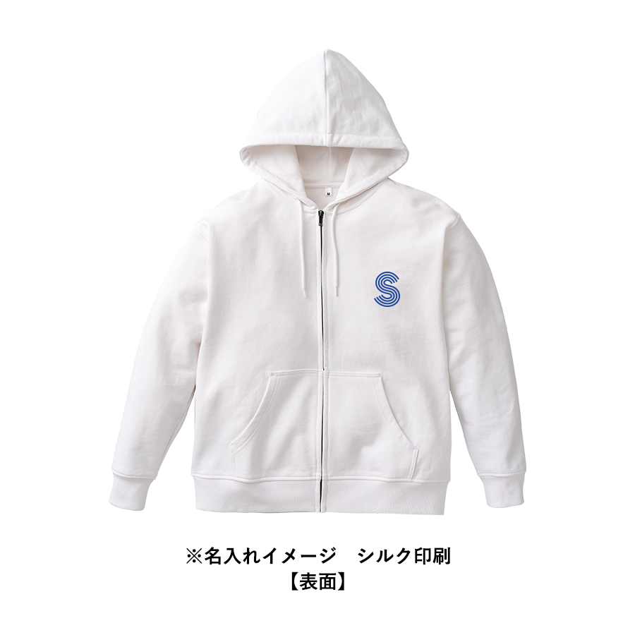 オリジナル カスタムデザインフルジップパーカー