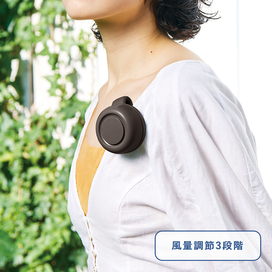 オリジナル　360度回転クリップファン