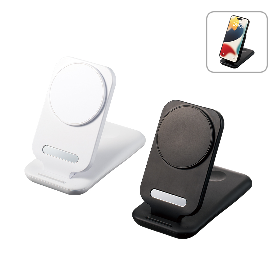 オリジナル　3in1スタンドワイヤレス充電器