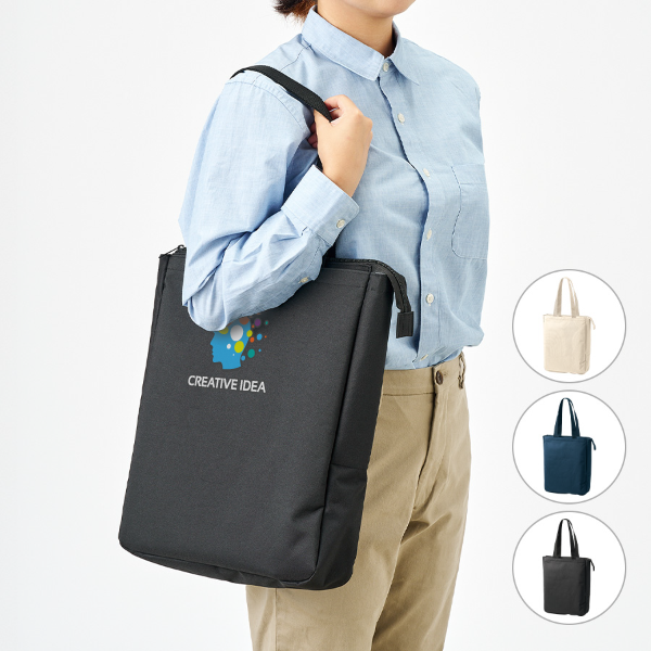 オリジナル　ノートPCが入れられるファスナートート