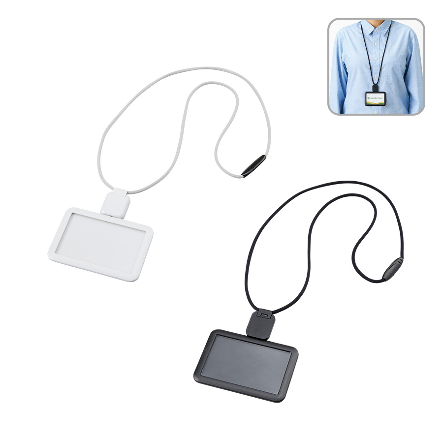 オリジナル　リール付IDカードホルダー