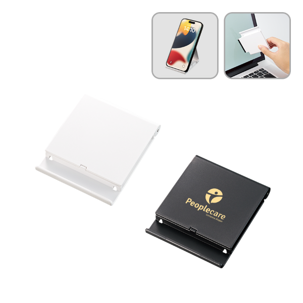 オリジナル　スマホスタンドにもなるPC2WAYクリーナー