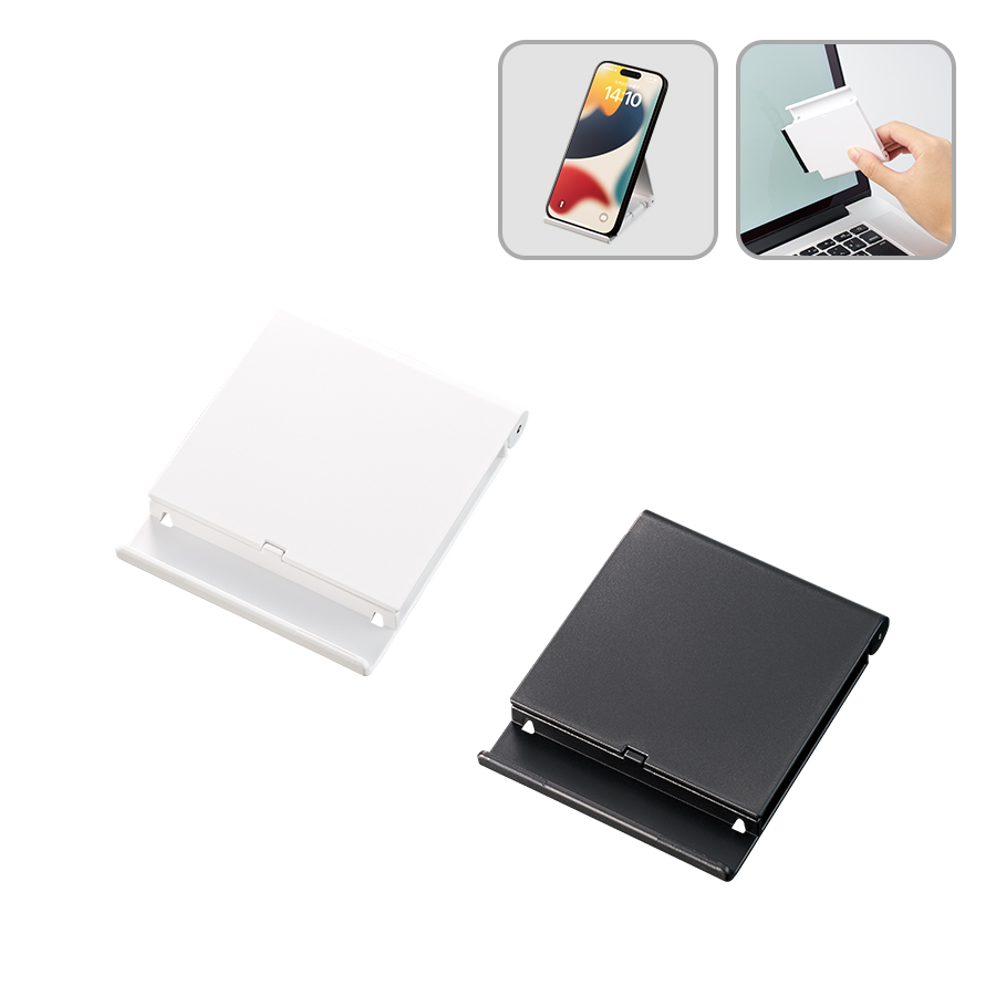 オリジナル　スマホスタンドにもなるPC2WAYクリーナー