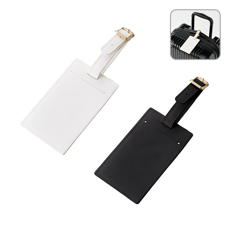 オリジナル　全面印刷できる合皮ラゲッジタグ