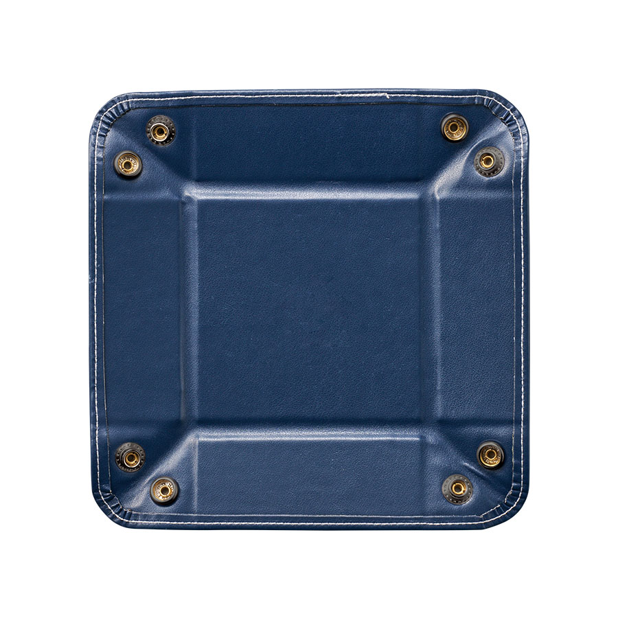 オリジナル レザースタイルボタントレイ