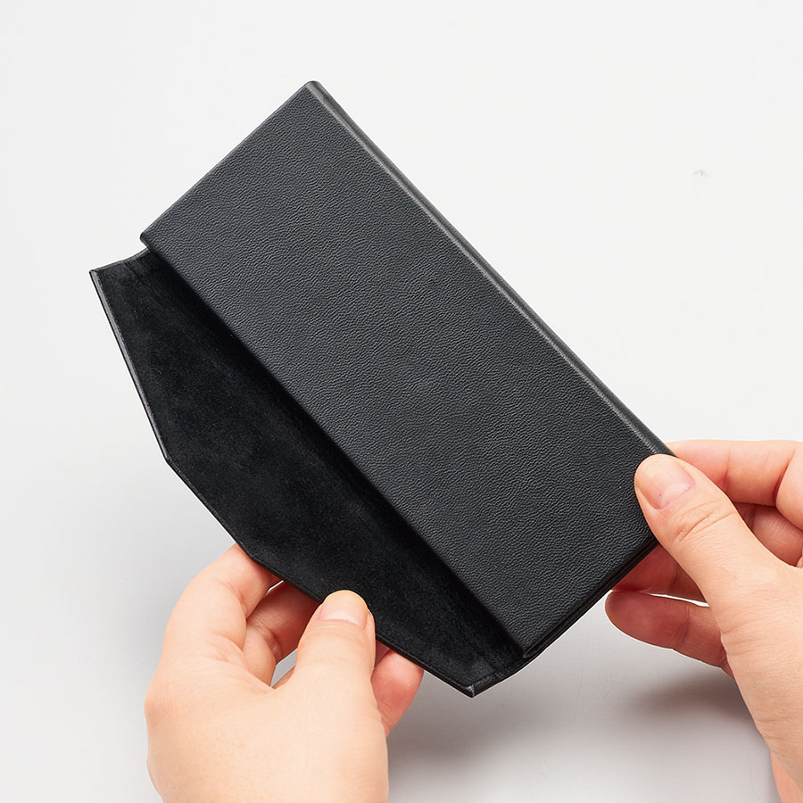 オリジナル レザースタイルメガネケース