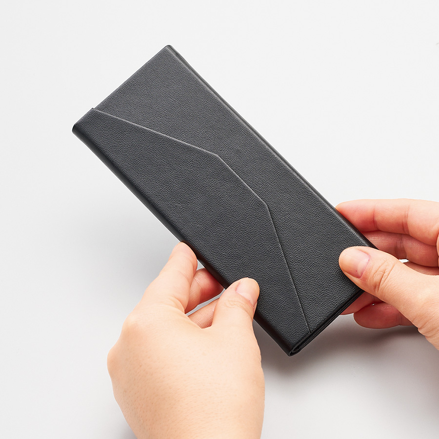 オリジナル レザースタイルメガネケース