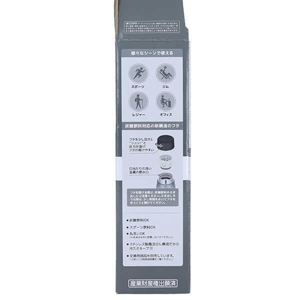 オリジナル THERMOS サーモス 真空断熱炭酸ボトル 500ml