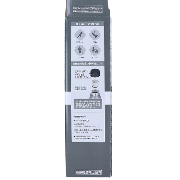 オリジナル THERMOS サーモス 真空断熱炭酸ボトル 750ml