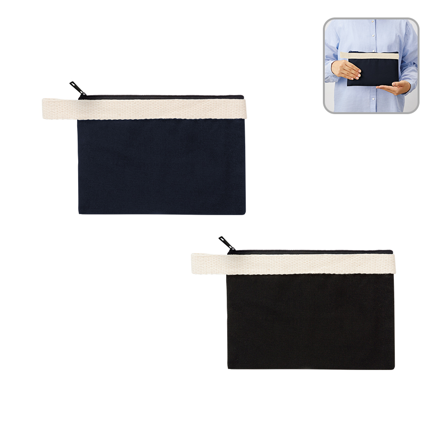 オリジナル　キャンバスベルトストラップポーチ(S)