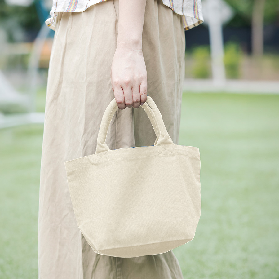 オリジナル キャンバスガーデントートバッグ(S)ナチュラル