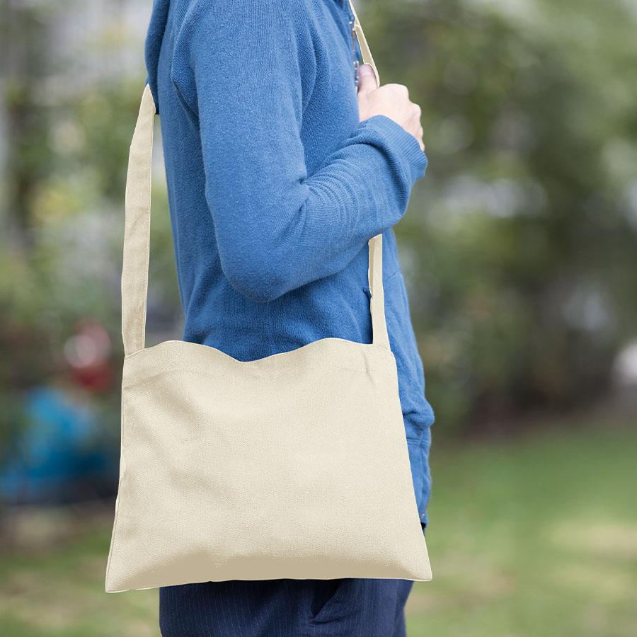 オリジナル キャンバスサコッシュ ナチュラル