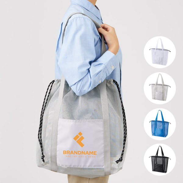 オリジナル　メッシュライントート(LL)