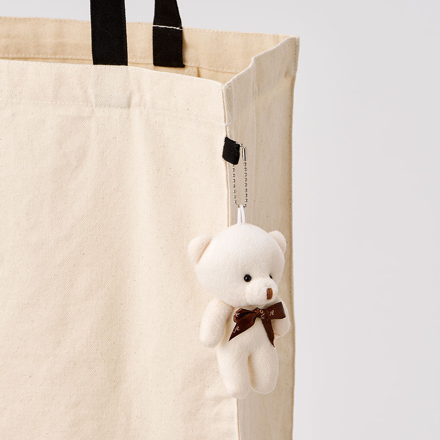 オリジナル キャンバスボックストートバッグループ付 ナチュラル