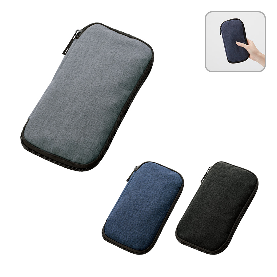 オリジナル　文具まとめて持ち運びポーチ