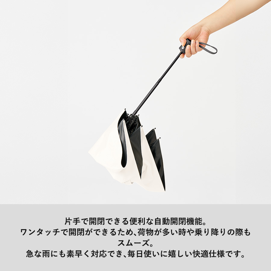 オリジナル 自動開閉遮熱遮光折りたたみ傘