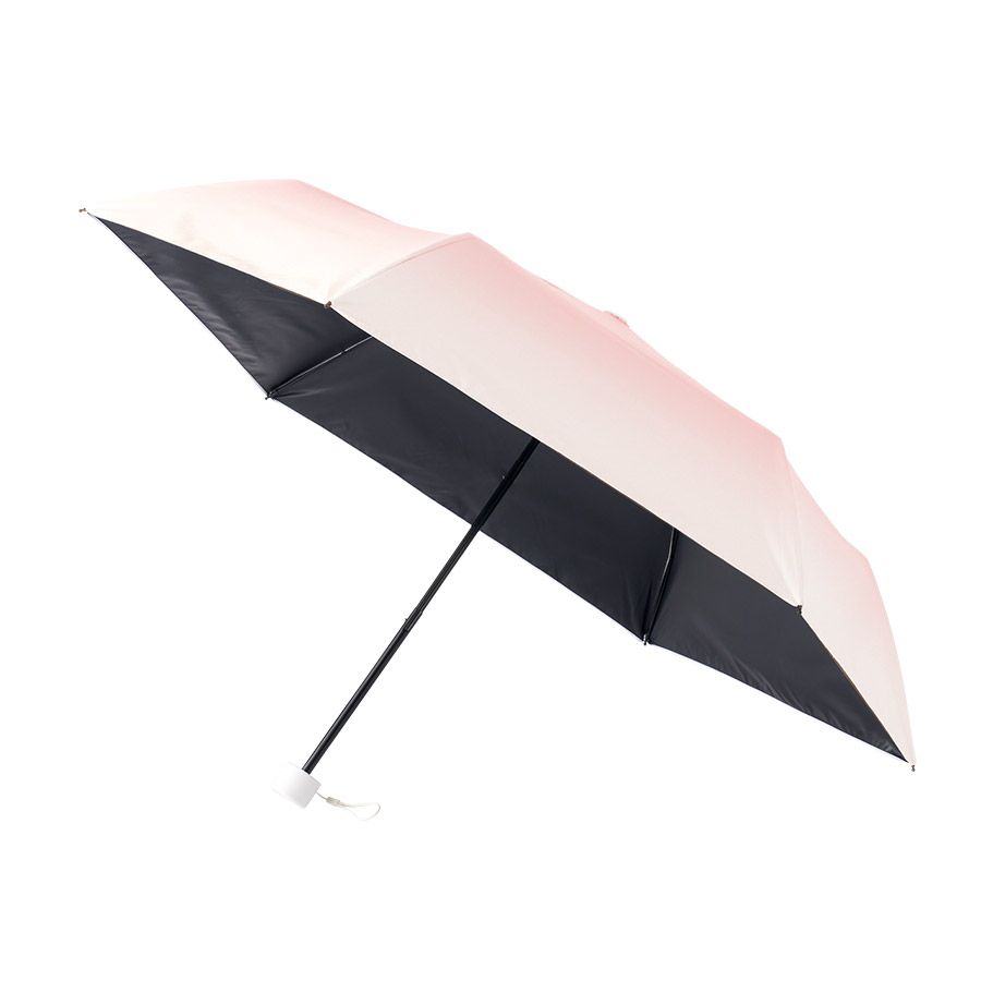 オリジナル グラデーション遮光折りたたみ傘(ポーチ付)