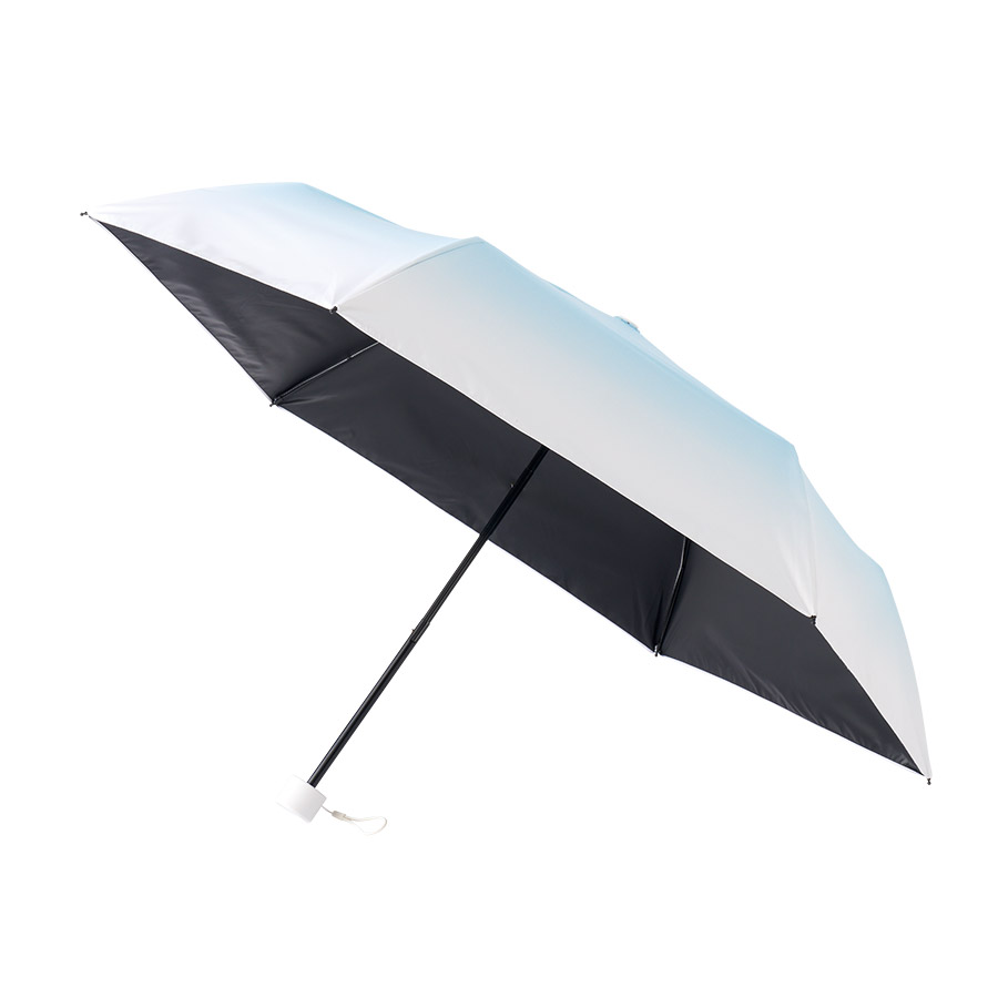 オリジナル グラデーション遮光折りたたみ傘(ポーチ付)