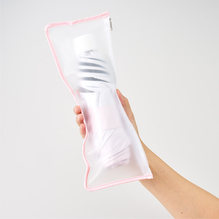 オリジナル グラデーション遮光折りたたみ傘(ポーチ付)