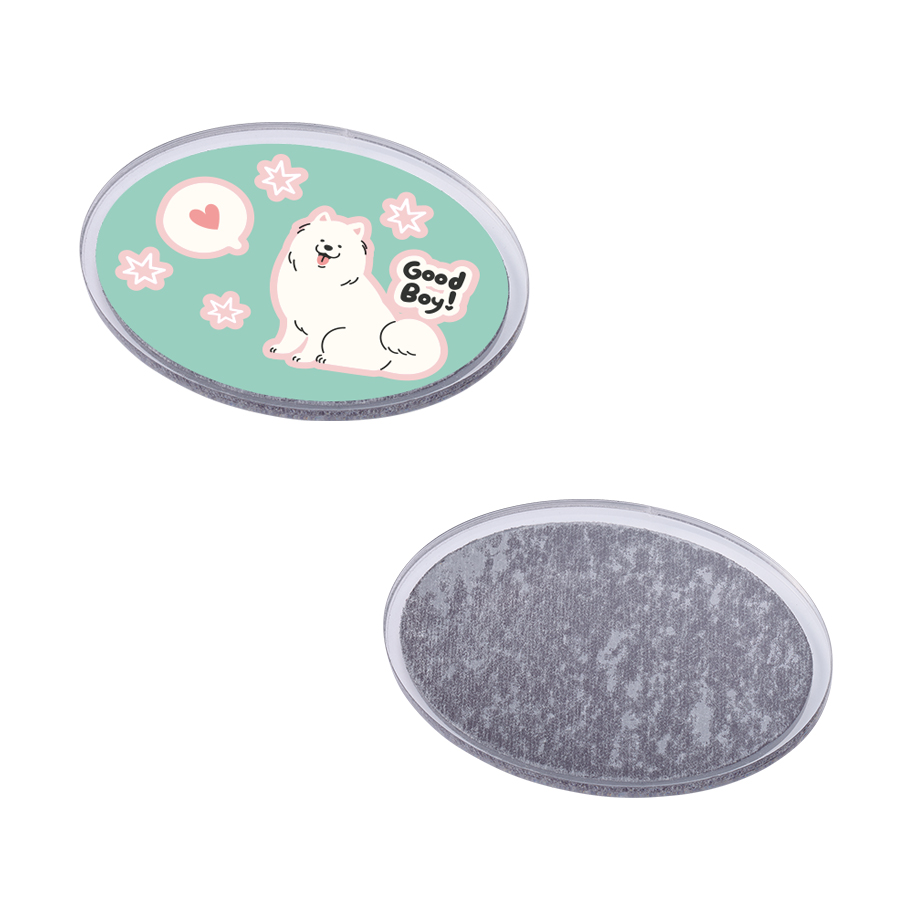 オリジナル　アクリルマグネット　オーバル