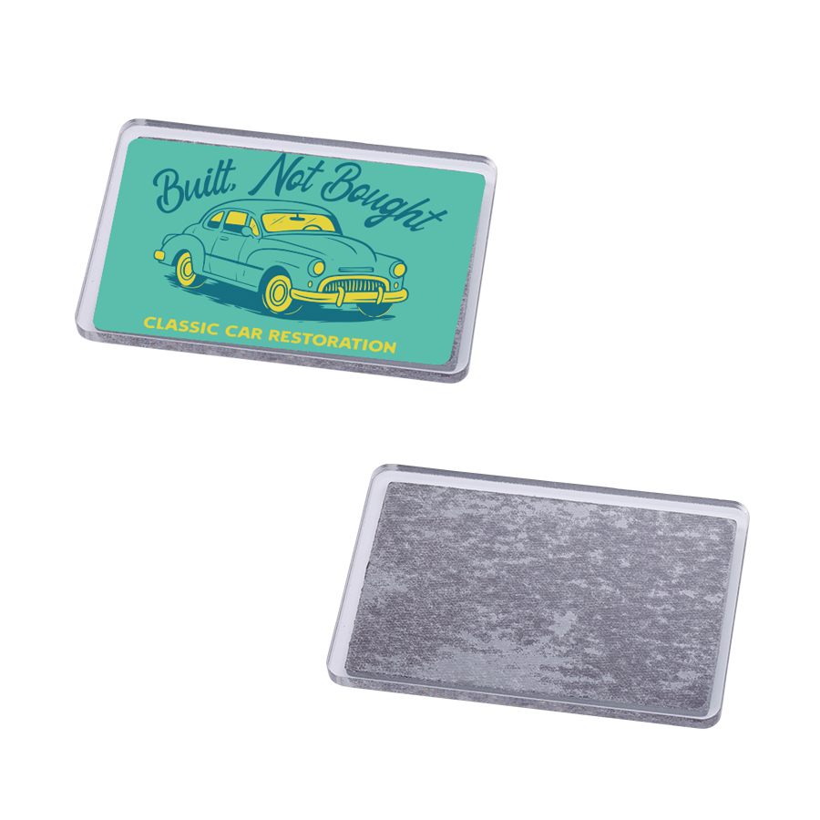 オリジナル　アクリルマグネット　ワイドスクエア