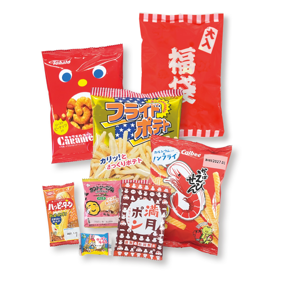 ボリューム満点！ブランドお菓子福袋7点セット
