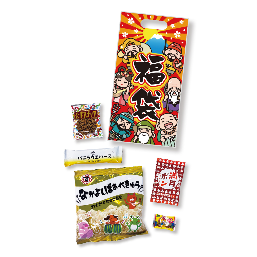 七福神お菓子福袋5点セット
