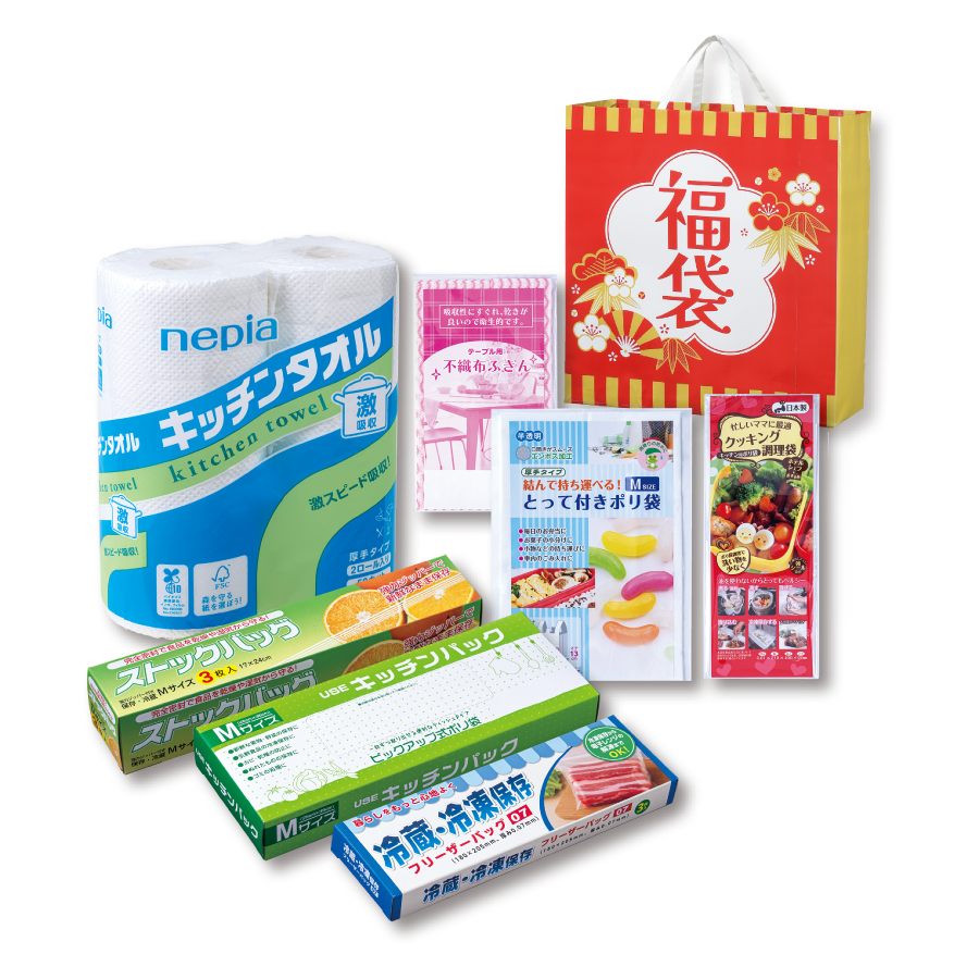 祝いの松竹梅福袋7点セット