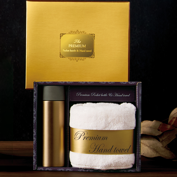 オリジナル　プレミアム　ポケットボトル120ml＆ハンドタオル