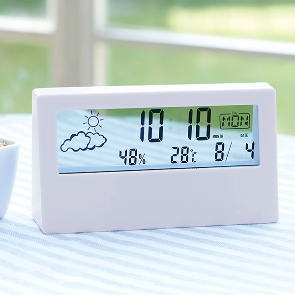 オリジナル　クリアスクリーン多機能デジタル時計