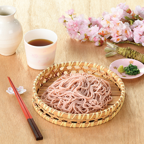 オリジナル 桜のそばと満開うどん