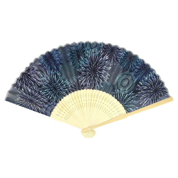 オリジナル 涼風セット 扇子&今治タオルハンカチ 花火